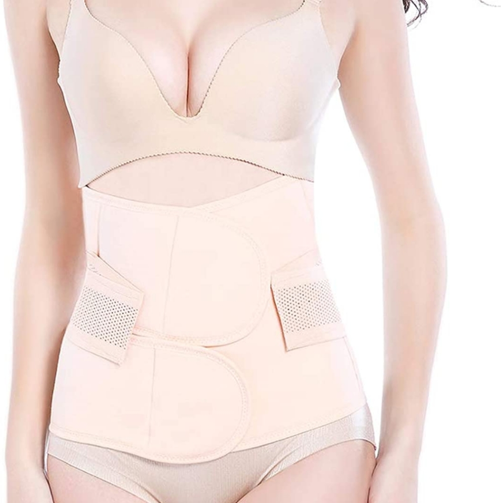 Women postpartum girdle corset recovery belly band